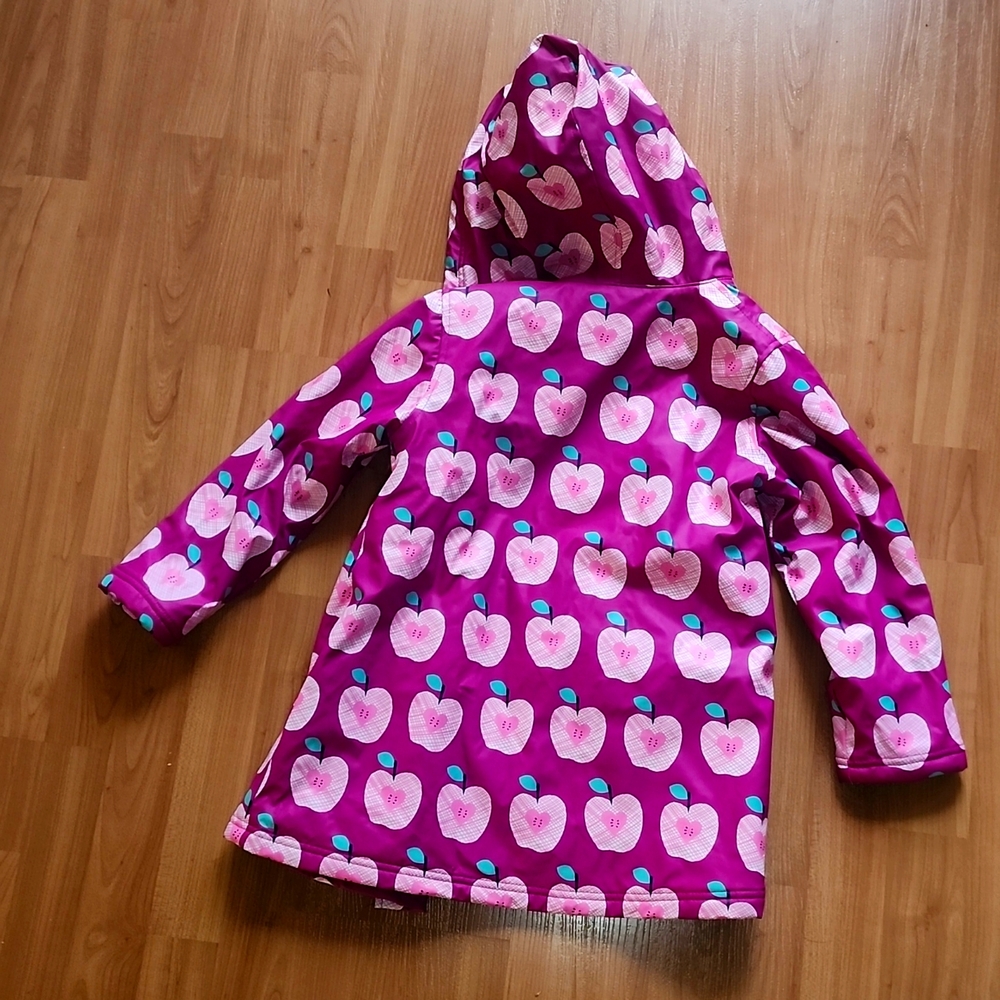 Brand New No Tag Hatley Fleece Rain Jacket (6T) - Picture 6 of 6